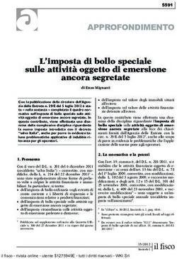 L'imposta di bollo speciale sulle attivit&agrave; oggetto di emersione ancora segretate