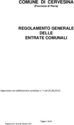 COMUNE DI CERVESINA REGOLAMENTO GENERALE DELLE ENTRATE COMUNALI - (Provincia di Pavia)