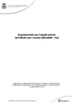 Regolamento per l'applicazione del tributo per i servizi indivisibili - Tasi