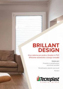 BRILLANT DESIGN Il tuo sistema per porte e finestre in PVC Efficiente isolamento e design versatile - Giacinto Infissi