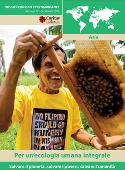 Per un'ecologia umana integrale - Asia - Salvare il pianeta, salvare i poveri, salvare l'umanità - Caritas Italiana