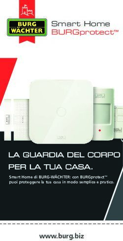 LA GUARDIA DEL CORPO PER LA TUA CASA - Smart Home BURGprotect - www.burg.biz - Burg Wächter