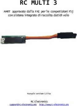 RC MULTI 3 AMRT approvato dalla FAI per le competizioni F5j con sistema integrato di raccolta dati di volo - RC Electronics