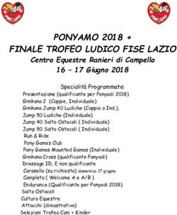 PONYAMO 2018 + FINALE TROFEO LUDICO FISE LAZIO