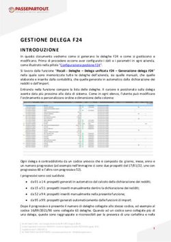 GESTIONE DELEGA F24 INTRODUZIONE - EduPass