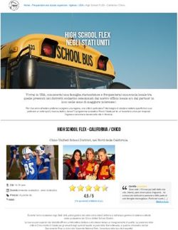 HIGH SCHOOL FLEX NEGLI STATI UNITI HIGH SCHOOL FLEX NEGLI STATI UNITI - WEP