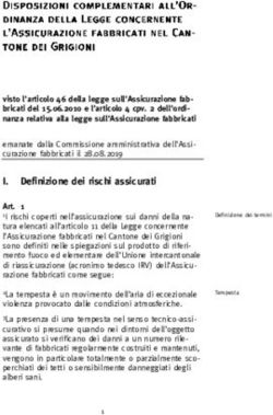 I. Definizione dei rischi assicurati