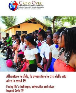 Affrontare le sfide, le avversità e le crisi della vita oltre la covid 19