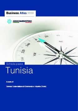 Tunisia - Business Atlas - Assocamerestero