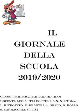 Il GiornaLE Della Scuola 2019/2020 - Istituto Comprensivo ...