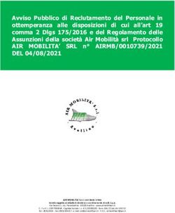 Avviso Pubblico di Reclutamento del Personale in ottemperanza alle disposizioni di cui all'art 19 comma 2 Dlgs 175/2016 e del Regolamento delle ...