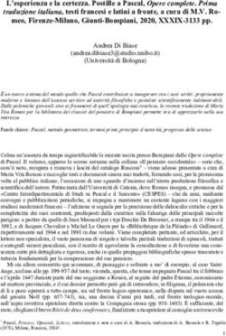L'esperienza e la certezza. Postille a Pascal, Opere complete. Prima traduzione italiana, testi francesi e latini a fronte, a cura di M.V. Ro...