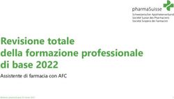 Revisione totale della formazione professionale di base 2022 - Assistente di farmacia con AFC