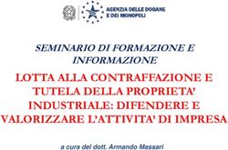 LOTTA ALLA CONTRAFFAZIONE E TUTELA DELLA PROPRIETA' INDUSTRIALE: DIFENDERE E VALORIZZARE L'ATTIVITA' DI IMPRESA - SEMINARIO DI FORMAZIONE E ...