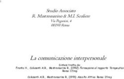 La comunicazione interpersonale