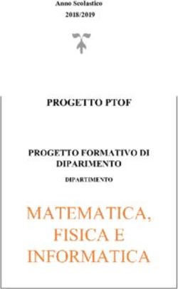 Anno Scolastico 2018/2019 - Liceo Copernico