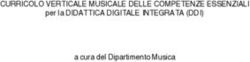 CURRICOLO VERTICALE MUSICALE DELLE COMPETENZE ESSENZIALI - per la DIDATTICA DIGITALE INTEGRATA (DDI) a cura del Dipartimento Musica