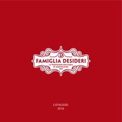 CATALOGO 2016 - Cialde Desideri