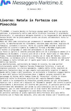 Livorno: Natale in Fortezza con Pinocchio