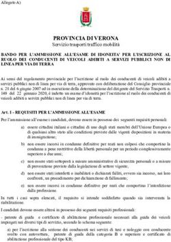 PROVINCIA DI VERONA Servizio trasporti traffico mobilit&agrave; - Autoscuola Veronese