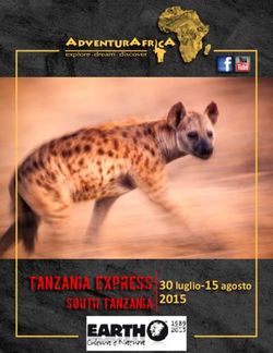 TANZANIA EXPRESS south Tanzania 2015 - AdventurAfrica