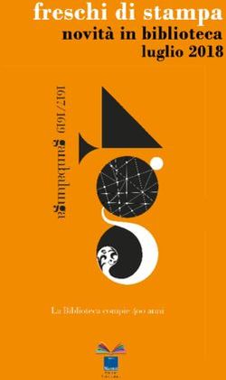 Bollettino Luglio 2018 - Biblioteca Gambalunga