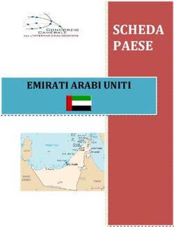 SCHEDA PAESE EMIRATI ARABI UNITI - Camera di Commercio di Parma