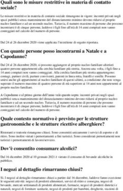 Quali sono le misure restrittive in materia di contatto sociale? - Land NRW