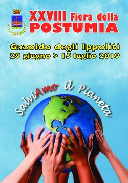 Postumia XXVIII Fiera della - Comune di Gazoldo degli ...