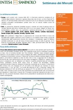 Settimana dei Mercati - Intesa Sanpaolo