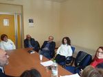 Delegazione dell"Osservatorio STOPOPG per la salute mentale" in visita alla Rems di Spinazzola (BAT) - Puglia , 7 maggio 2019 - Conferenza Salute ...