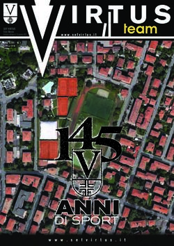 ANNI DI SPORT - Virtus Atletica