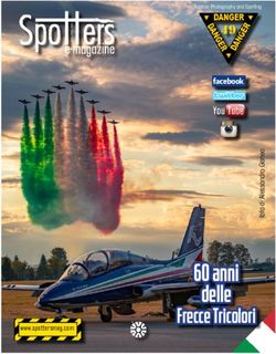 60 anni delle Frecce Tricolori - Spotters e-Magazine