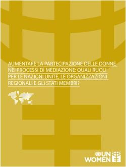 AUMENTARE LA PARTECIPAZIONE DELLE DONNE NEI PROCESSI DI MEDIAZIONE: QUALI RUOLI PER LE NAZIONI UNITE, LE ORGANIZZAZIONI REGIONALI E GLI STATI MEMBRI?