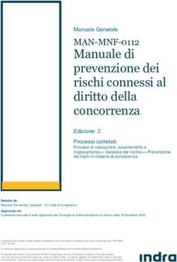 Manuale di prevenzione dei rischi connessi al diritto della concorrenza