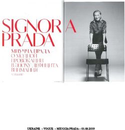 UKRAINE - VOGUE - MIUCCIA PRADA 01.05.2019