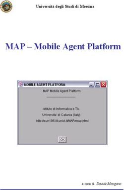 MAP - Mobile Agent Platform - Università degli Studi di Messina - a cura di Davide Mangano