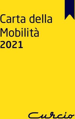 Carta della Mobilit&agrave; 2021 - Autolinee Curcio