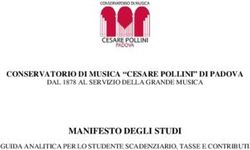 CONSERVATORIO DI MUSICA "CESARE POLLINI" DI PADOVA - MANIFESTO DEGLI STUDI DAL 1878 AL SERVIZIO DELLA GRANDE MUSICA - Conservatorio Pollini