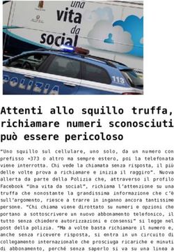 Attenti allo squillo truffa, richiamare numeri sconosciuti pu&ograve; essere pericoloso