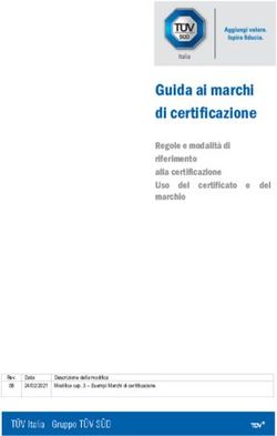 Guida ai marchi di certificazione - Regole e modalit&agrave; di riferimento alla certificazione Uso del certificato e del marchio - T&Uuml;V S&Uuml;D