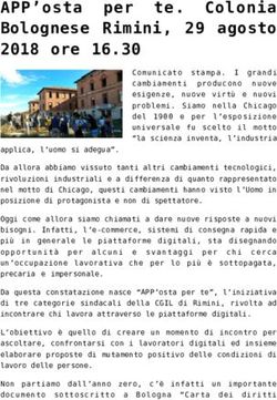 APP'osta per te. Colonia Bolognese Rimini, 29 agosto 2018 ore 16.30 - CGIL Rimini