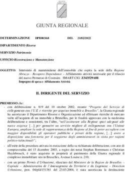 GIUNTA REGIONALE - Regione Abruzzo