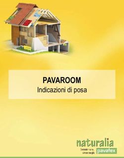 PAVAROOM Indicazioni di posa - Naturalia BAU