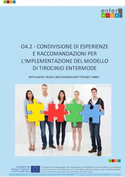 O4.2 - CONDIVISIONE DI ESPERIENZE E RACCOMANDAZIONI PER L'IMPLEMENTAZIONE DEL MODELLO - DATI - EnterMode