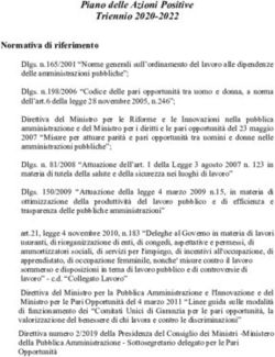 Piano delle Azioni Positive Triennio 2020-2022 - IACP Trapani