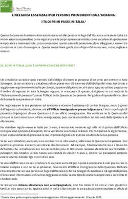 LINEEGUIDA ESSENZIALI PER PERSONE PROVENIENTI DALL'UCRAINA: I TUOI PRIMI PASSI IN ITALIA.1