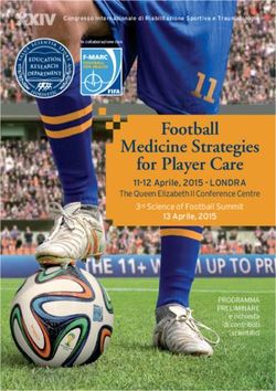 Football Medicine Strategies for Player Care