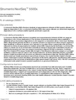 STRUMENTO NEXTSEQ 550DX - ILLUMINA SUPPORT CENTER