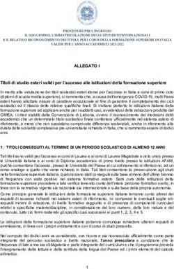 Titoli di studio esteri validi per l'accesso alle istituzioni della formazione superiore - Studiare in Italia